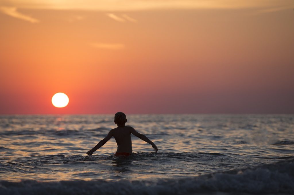 Dream Of Someone Swimming In Beach