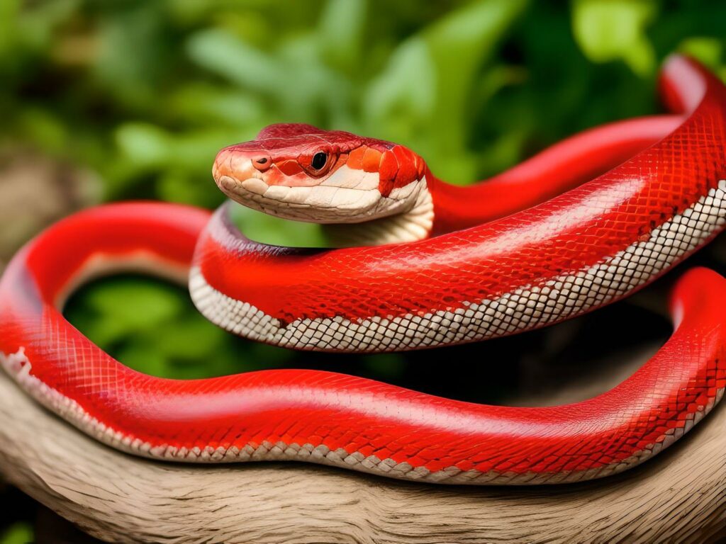 Red Snake Dream Meaning 