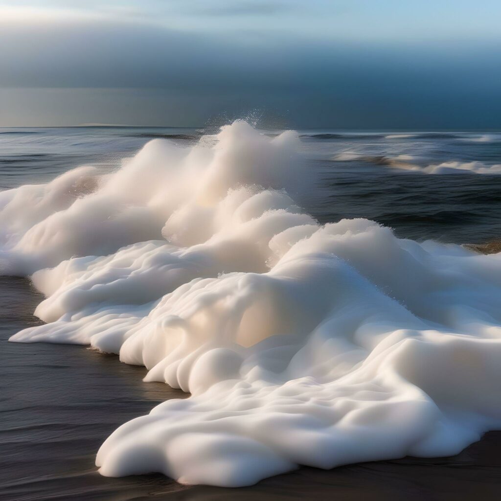 Dream of soap foam